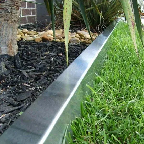 High Quality Weatherproof Galvanized Metal Garden Edging Lawn Border 