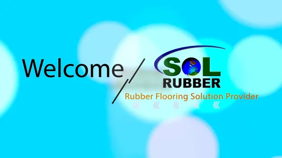 Sol Rubber Flexible Interlocking Rubber Curbing Edge Edging Border for Garden Playground 