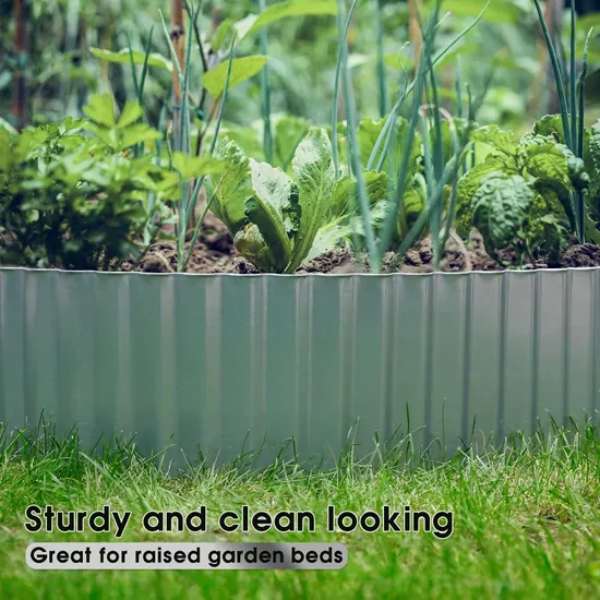 Flexible cotton Steel Garden Fence Decorative Steel Garden Edging Border 