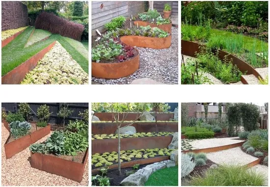 China Factory Flexible Plastic Garden Lawn Edging 