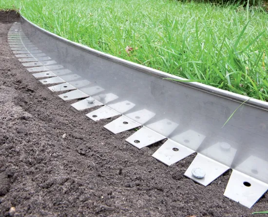 Aluminum Flexible Lawn Edging Garden Edge Landscape Border Supplier 