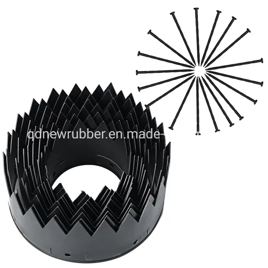 Rubber Brick Garden Border for Vegetable Flower Beds 