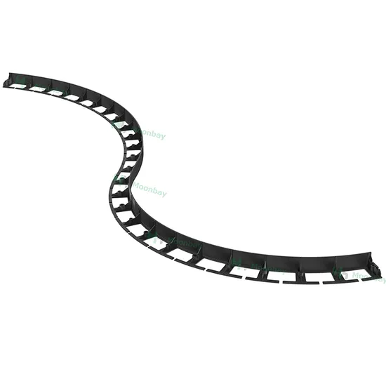 Plastic Flexible Lawn Edging Flexible Garden Snap Edge in Green 