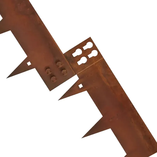 Corten Steel Lawn Edging Garden Landscape Edging Garden Edge Border 