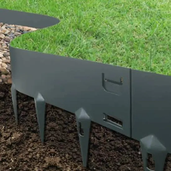 Steel Garden Edge for Lawn Border or Flower Bed Garden Use 