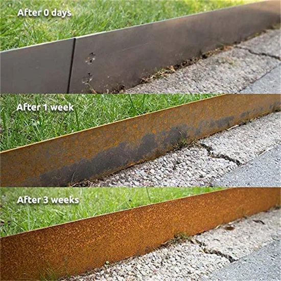 Painted Steel Divider Lawn Edge Border 