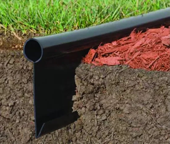 Plastic Landscape Edging Strip Reusable Garden Border to Divide Plant Area 