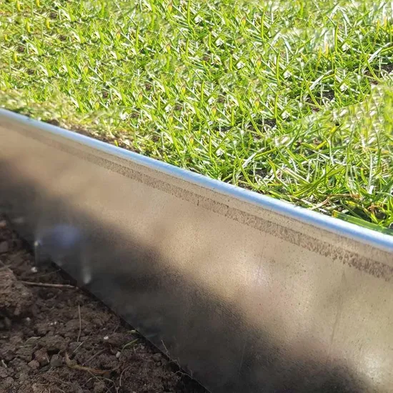 Garden Landscape Metal Decoration Plantador Lawn Border 