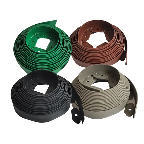 Jnz Customize Color Plastic Lawn Edging Grass Landscaping Edging Bordering 