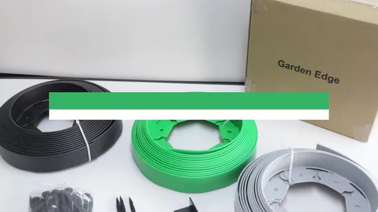 Cheap Price Plastic Lawn Flexible Garden Edging Border for Landscaping 