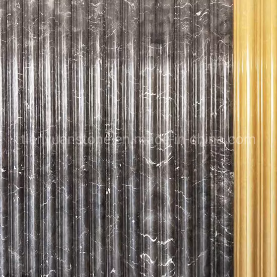 Dark Emperador Marble Wall / Floor Skirting Border