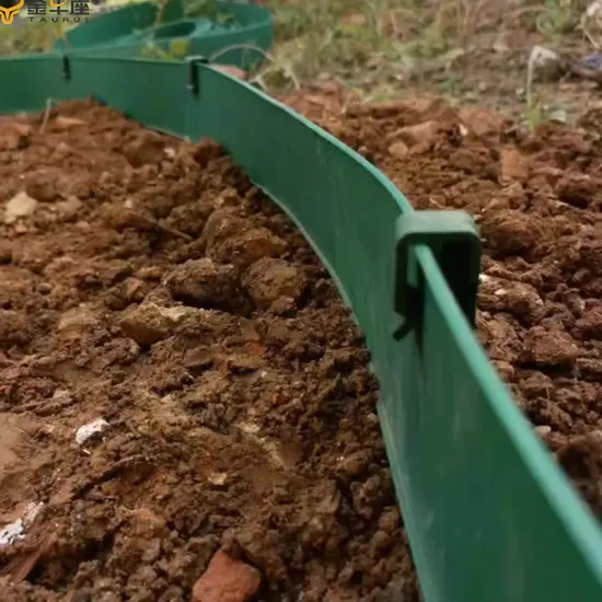 Plastic Edge 100m Per Coil for Gardening Landscape Edging for Garden 
