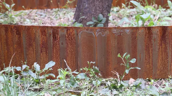 Galvanized Garden Edging Bed Edge Sturdy Border for Garden Border 