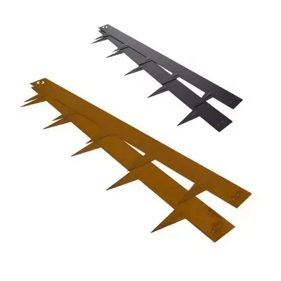 Grass Aluminum Artificial Garden Border Modern Corten Steel Butterfly Lawn Edging 