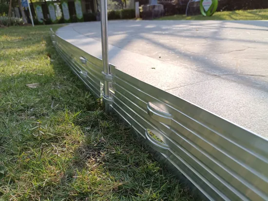 New Design for Aluminum Landscape Edge Grass Paver 