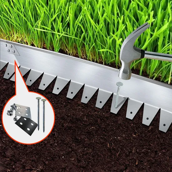 Jnz Customizable Heavy Duty Stainless Steel Garden Edging for Elegant Landscape Design 