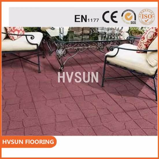 Playground Flexible Garden Edging Rubber Border, Crumb Rubber Edge for Kids Garden